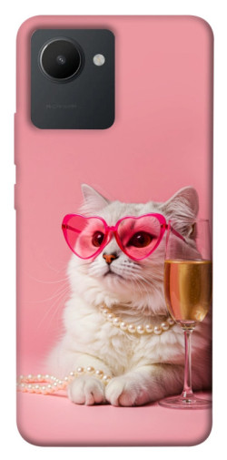 Чехол itsPrint Pinky cat для Realme C30
