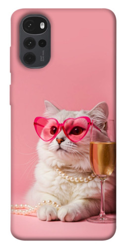 Чехол itsPrint Pinky cat для Motorola Moto G22