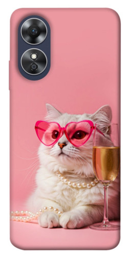 Чехол itsPrint Pinky cat для Oppo A17