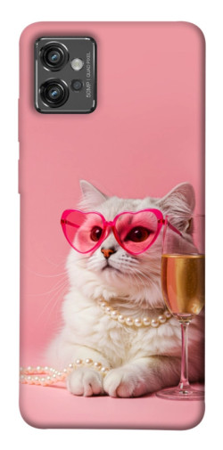 Чехол itsPrint Pinky cat для Motorola Moto G32