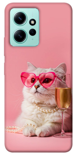 Чехол itsPrint Pinky cat для Xiaomi Redmi Note 12 4G