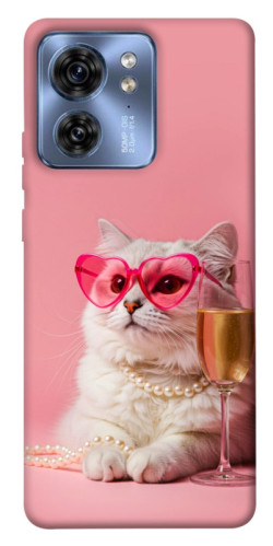 Чехол itsPrint Pinky cat для Motorola Edge 40