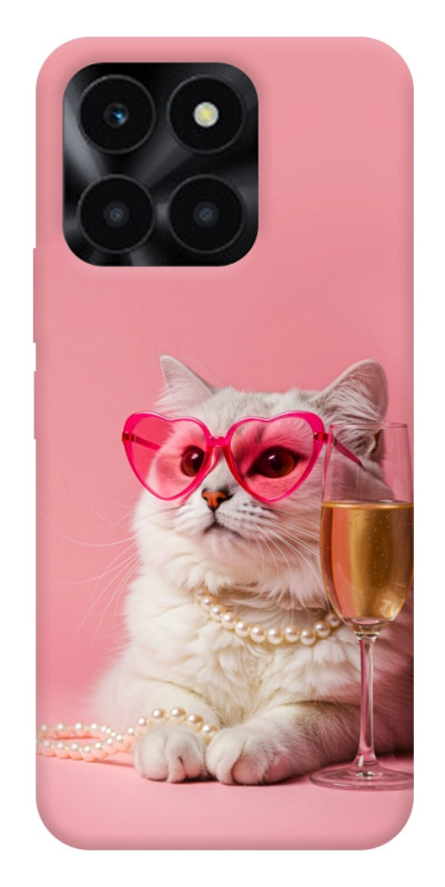 Чехол itsPrint Pinky cat для Huawei Honor X6a, животные, купить оптом с доставкой