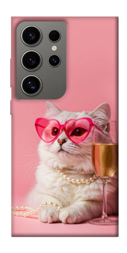 Чехол itsPrint Pinky cat для Samsung Galaxy S24 Ultra
