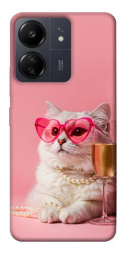 Чехол itsPrint Pinky cat для Xiaomi Redmi 13C