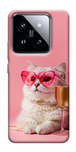 Чехол itsPrint Pinky cat для Xiaomi 14 Pro