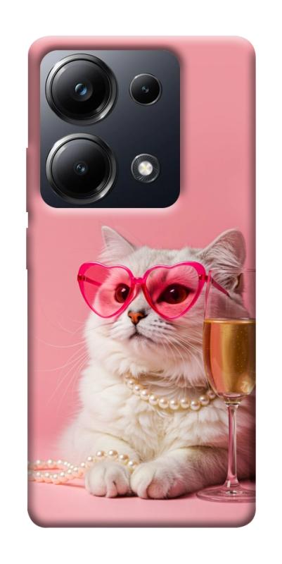 Чехол itsPrint Pinky cat для Xiaomi Redmi 13 4G / Poco M6 4G, животные, купить оптом с доставкой