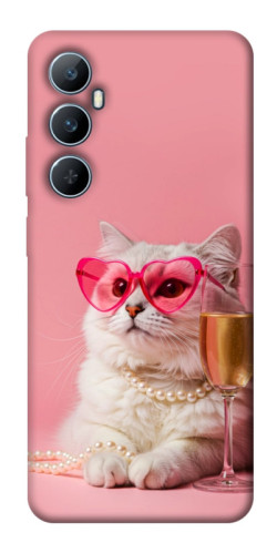 Чехол itsPrint Pinky cat для Realme C65 4G