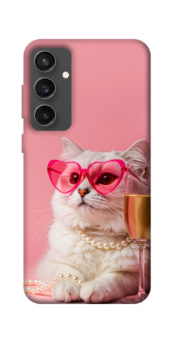 Чехол itsPrint Pinky cat для Samsung Galaxy S24 FE