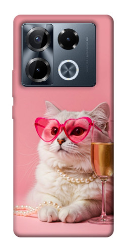 Чехол itsPrint Pinky cat для Infinix Note 40 Pro 4G