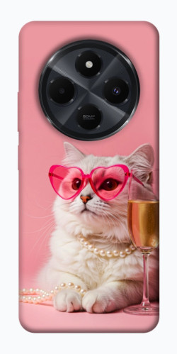 Чехол itsPrint Pinky cat для Xiaomi Redmi 14C / Poco C75