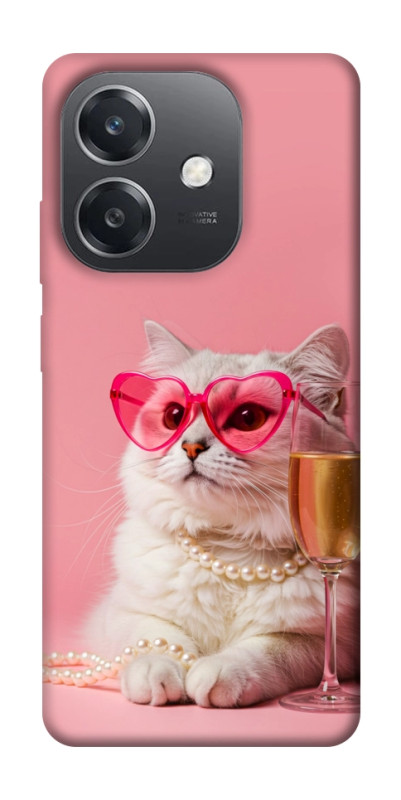Чехол itsPrint Pinky cat для Oppo A3 4G, животные, купить оптом с доставкой