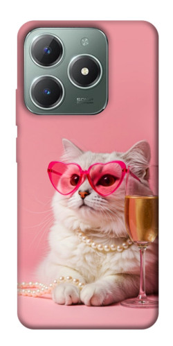 Чехол itsPrint Pinky cat для Realme C61 4G