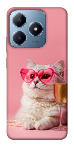 Чехол itsPrint Pinky cat для Realme C63 4G