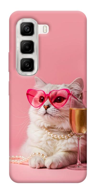 Чехол itsPrint Pinky cat для Infinix Hot 50 4G, животные, купить оптом с доставкой