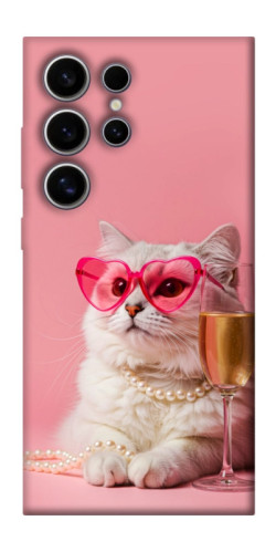 Чехол itsPrint Pinky cat для Samsung Galaxy S25 Ultra