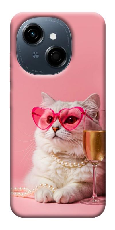 Чехол itsPrint Pinky cat для TECNO Spark Go 1, животные, купить оптом с доставкой
