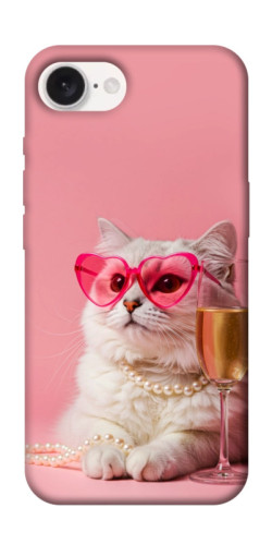 Чехол itsPrint Pinky cat для Apple iPhone 16e (6.1")