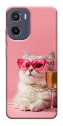 Чехол itsPrint Pinky cat для Motorola Moto G05