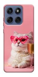 Чехол itsPrint Pinky cat для Motorola Edge 60 Fusion