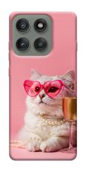 Чехол itsPrint Pinky cat для Motorola Edge 60 Pro