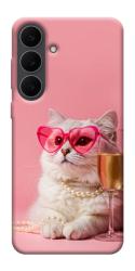Чехол itsPrint Pinky cat для Samsung Galaxy S25 FE
