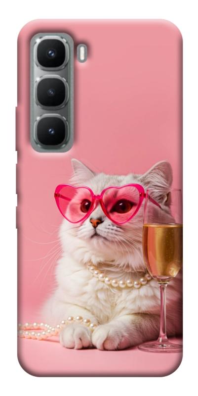 Чехол itsPrint Pinky cat для Infinix Hot 60 Pro, животные, купить оптом с доставкой