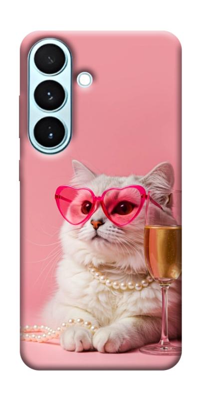Чохол itsPrint Pinky cat для Samsung Galaxy S26, тварини, купити оптом з доставкою