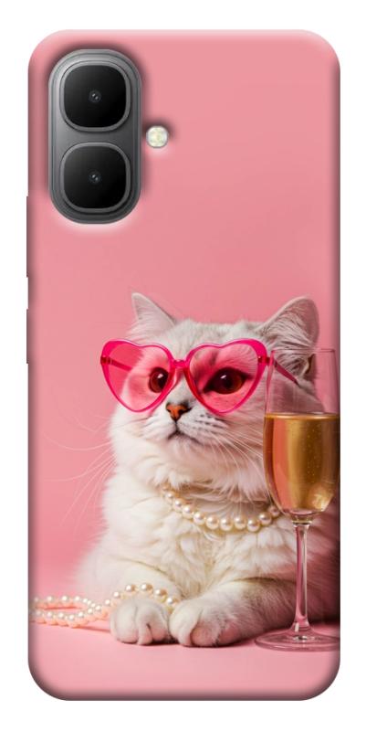 Чехол itsPrint Pinky cat для Infinix Smart 10, животные, купить оптом с доставкой