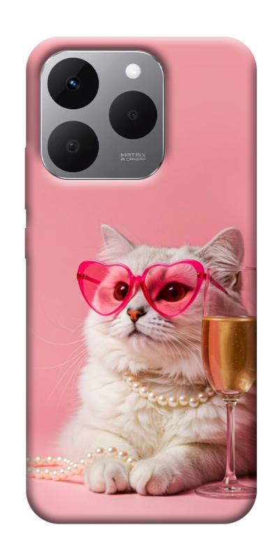 Чехол itsPrint Pinky cat для Realme 15T, животные, купить оптом с доставкой