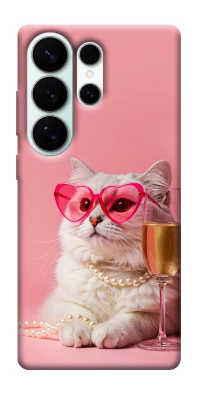 Чехол itsPrint Pinky cat для Samsung Galaxy S26 Ultra, животные, купить оптом с доставкой