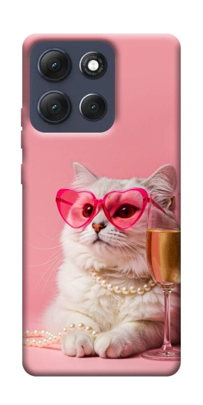 Чехол itsPrint Pinky cat для Motorola Moto G86 Power, животные, купить оптом с доставкой