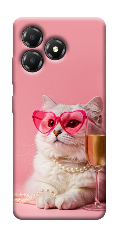 Чохол itsPrint Pinky cat для ZTE Blade A36, тварини, купити оптом з доставкою