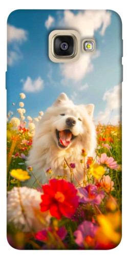 Чехол itsPrint Happy dog in flowers для Samsung A520 Galaxy A5 (2017)