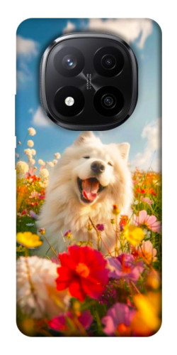 Чохол itsPrint Happy dog in flowers для Xiaomi Redmi Note 14 Pro+ 5G
