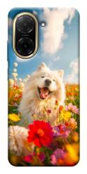 Чехол itsPrint Happy dog in flowers для Xiaomi Redmi A5 (Europe version)