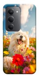 Чехол itsPrint Happy dog in flowers для Xiaomi Redmi 15 (EU)