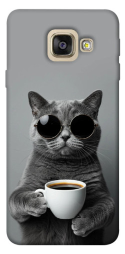 Чехол itsPrint Grey cat coffee для Samsung A520 Galaxy A5 (2017)