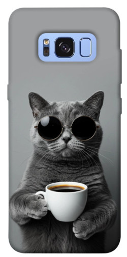 Чехол itsPrint Grey cat coffee для Samsung G950 Galaxy S8