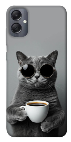 Чехол itsPrint Grey cat coffee для Samsung Galaxy A05