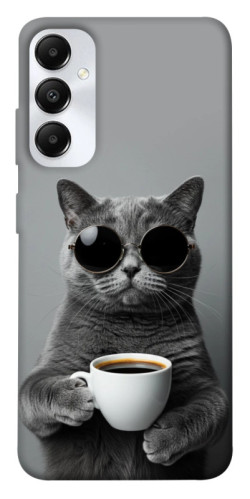 Чехол itsPrint Grey cat coffee для Samsung Galaxy A05s