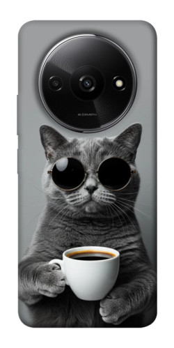Чехол itsPrint Grey cat coffee для Xiaomi Redmi A3