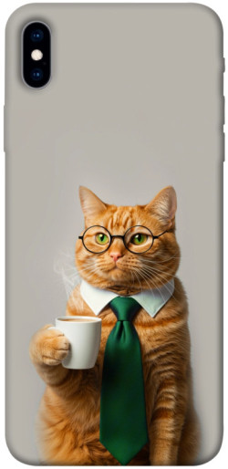 Чехол itsPrint Coffee вoss для Apple iPhone XS Max (6.5")