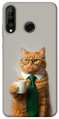 Чехол itsPrint Coffee вoss для Huawei P30 lite