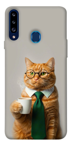 Чехол itsPrint Coffee вoss для Samsung Galaxy A20s