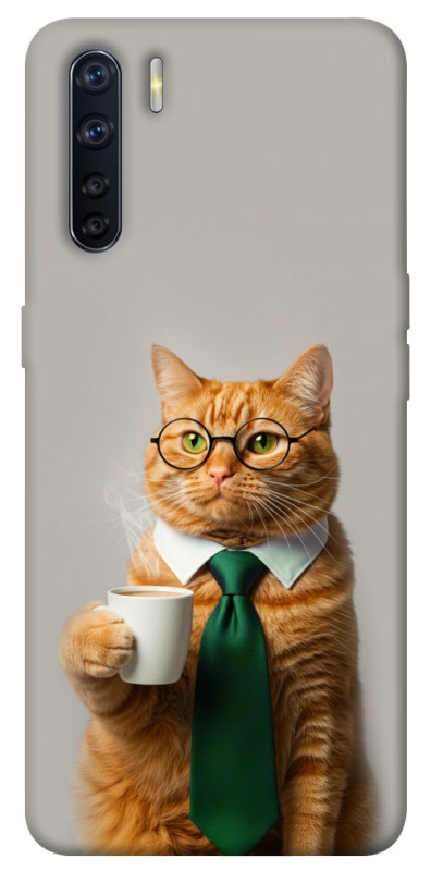 Чехол itsPrint Coffee вoss для Oppo A91, животные, купить оптом с доставкой