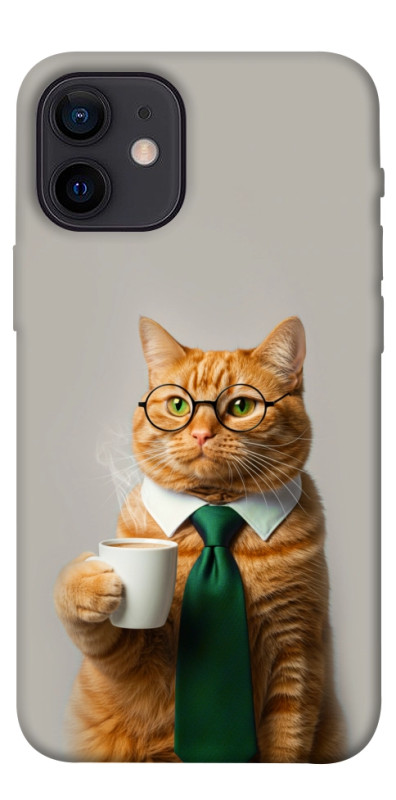 Чехол itsPrint Coffee вoss для Apple iPhone 12 mini (5.4"), животные, купить оптом с доставкой