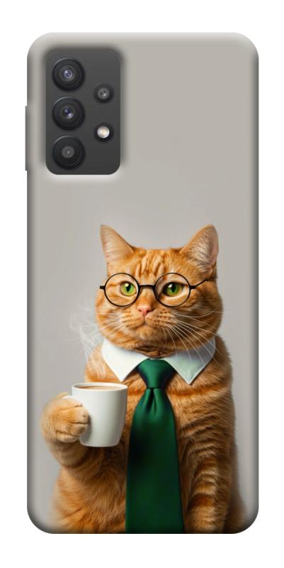 Чехол itsPrint Coffee вoss для Samsung Galaxy A32 (A326B) 5G, животные, купить оптом с доставкой