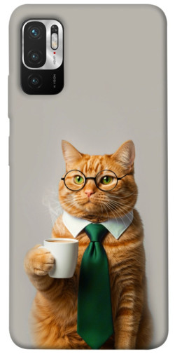 Чехол itsPrint Coffee вoss для Xiaomi Redmi Note 10 5G