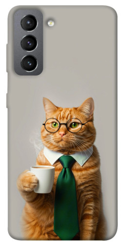 Чехол itsPrint Coffee вoss для Samsung Galaxy S21 FE